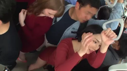 I Was Caught In The Big Ass Of Two Plump Knit Sluts On A Crowded Train And Erected